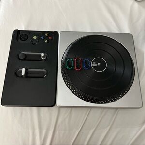 DJ Hero Wireless Turntable Controller for Microsoft XBox 360 Untested
